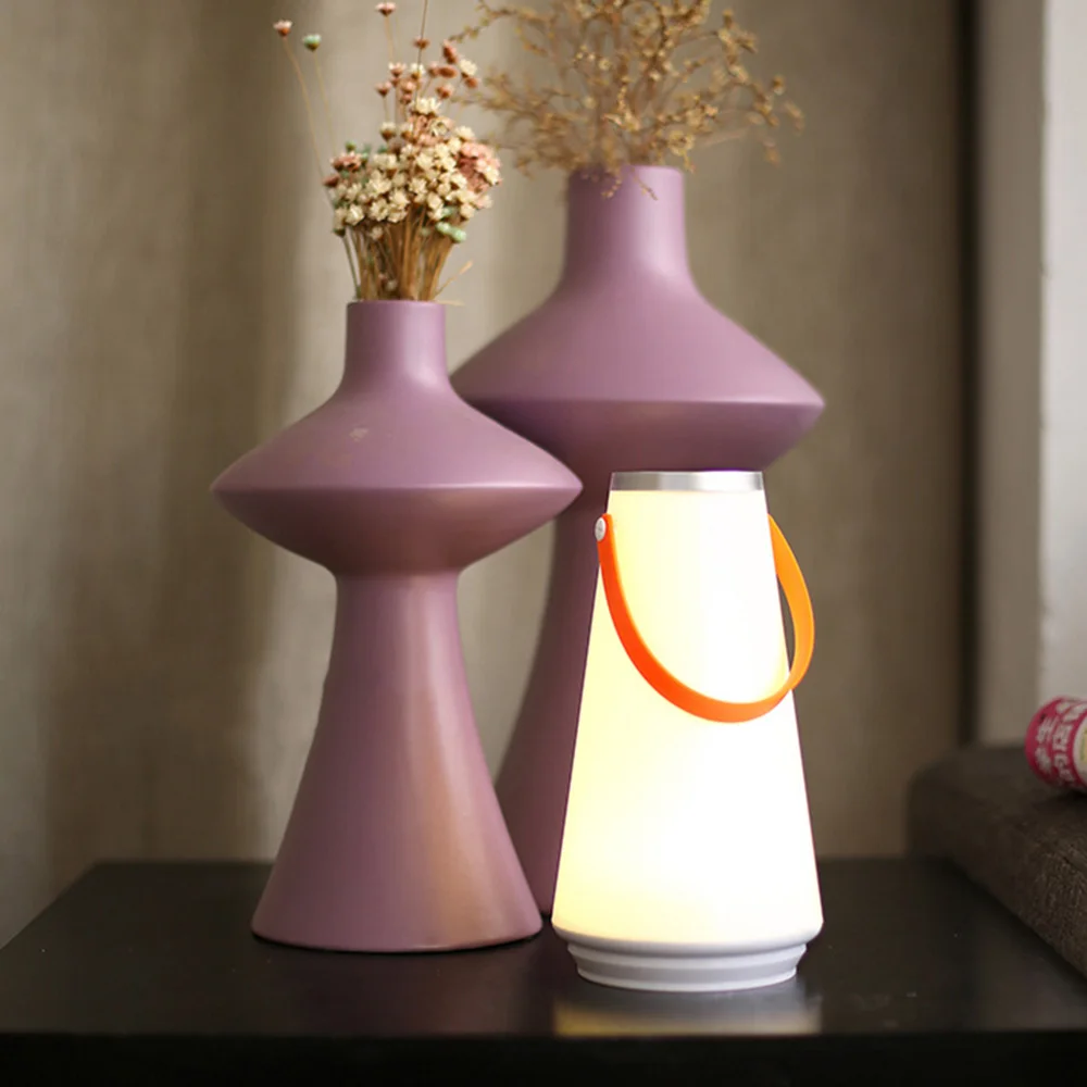 LED Camping Lamp Rechargeable Touch Sensor Light Table Lamp Portable Tent Light Dimmable Night Garden Yard Hanging