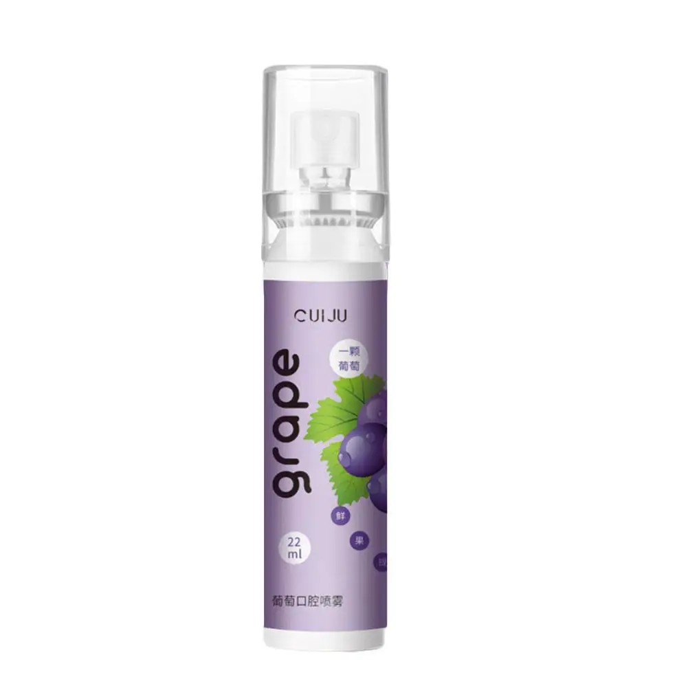 Fruit Flavor Fresh Breath Spray Cool Mouth Freshener Lasting Bad Remove Sweet Breath Care Oral Travel Portable mouth freshener spray