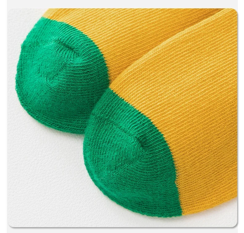 5 Paare/los Herbst Kinder Baumwolle Socken Mädchen Junge Baby Kinder Niedlichen Cartoon Warme Weiche Für Neue Frühling 1-12 jahre Teenager Student Socken – Detail 6