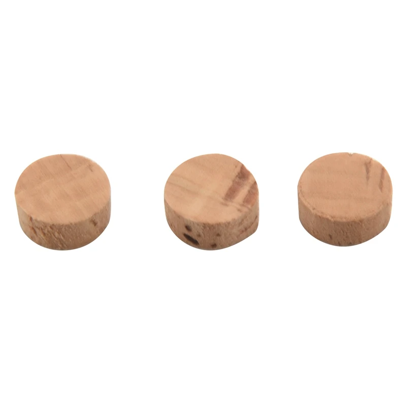 

60Pcs 9.5Mm Trumpet Cork Pads, Trumpet Repairing Cork Pads Trumpet Water Key Spit Value Cork Pad