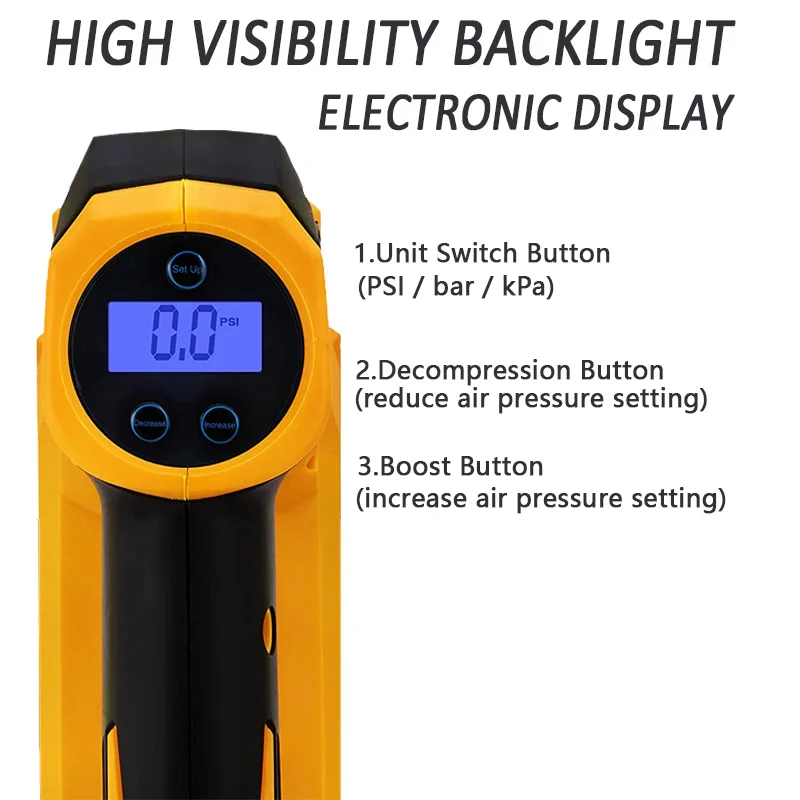 Dewalt ���͸��� ���� ���� ����, ���� ���� ��â��, Ÿ�̾� ���� �� �� ��â�� LED ���� ���� �����, 18V, 20V