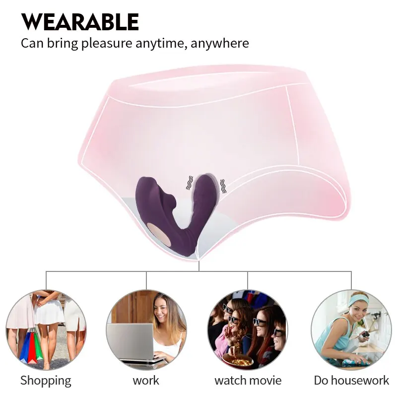 Female Sex Toys Vaginal Vibrators Clitoris Vibrator Vagina Sucking Vibrator Vibrating Sucker Oral Sex Suction Clitoris Stimulator Erotic Sex Toy for Women Sexual Wellness