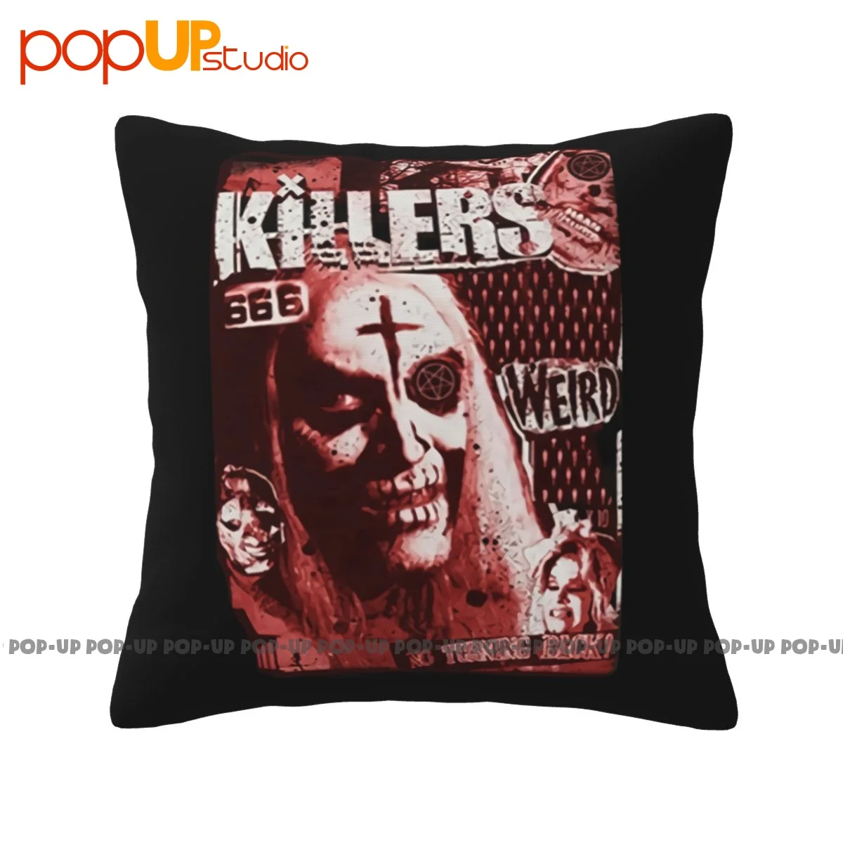 Stampa Knd Otis Driftwood House Of 1000 Cadaveri Rob Zombie Horror Federa Copricuscino Vintage