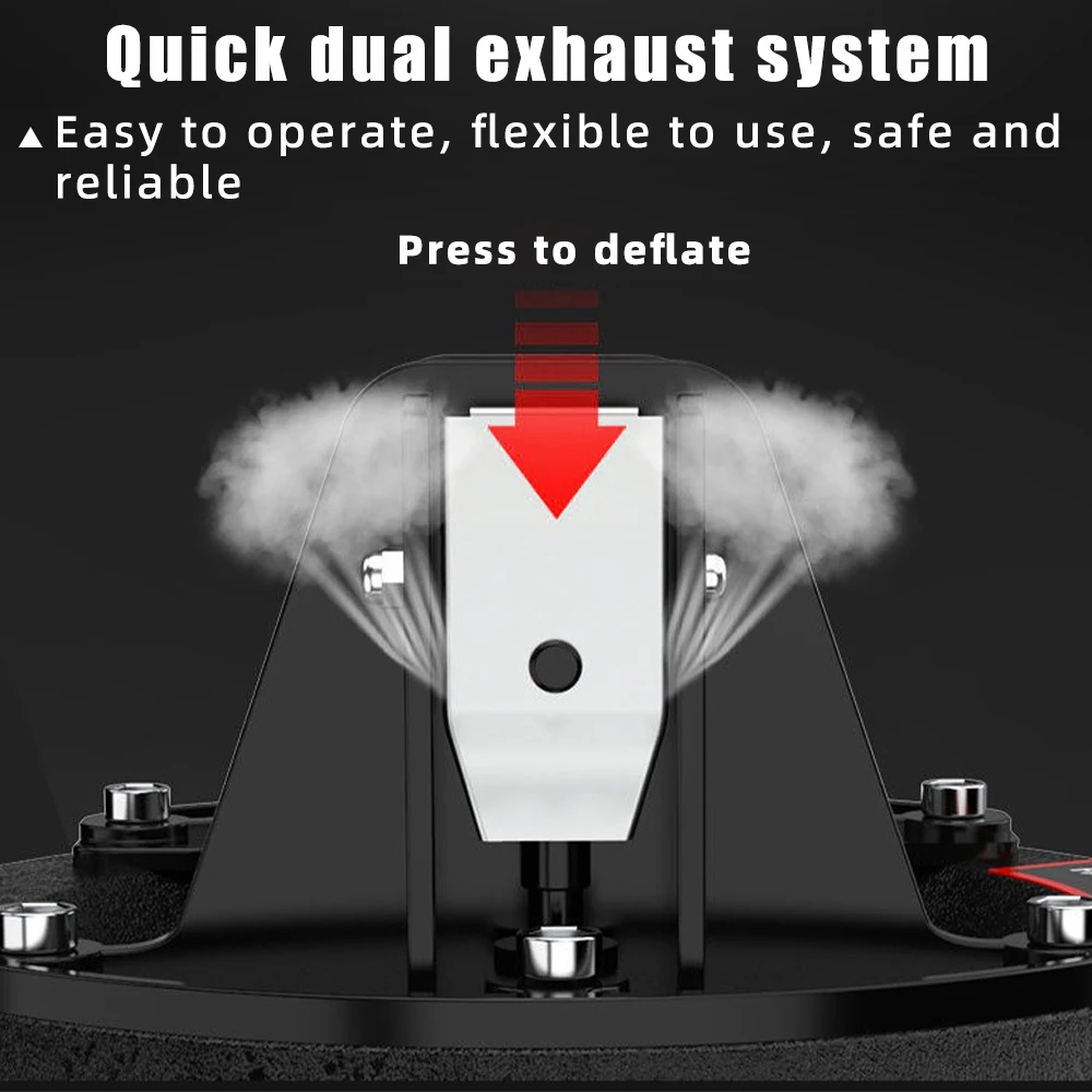 New Vacuum Suction Cup 260KG Loading Capacity Heavy Duty Air Pump Vacuum Spreader Strong Hand Pump Adsorption Lifted Tools