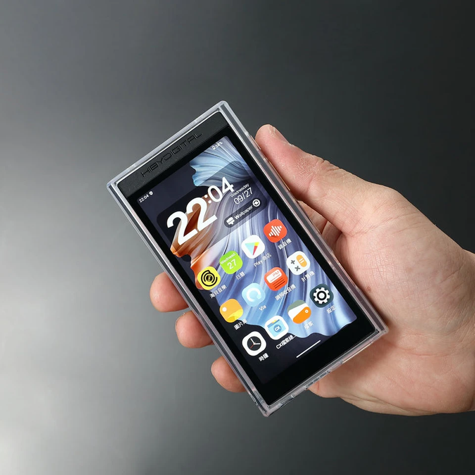 HiBy Digital M300 HiFi 音楽プレーヤー用ソフトクリア TPU 保護ケース