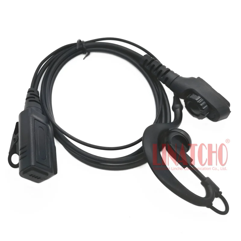 PD700G PD780 PD780G Two Way Radios Walkie Talkie PD700 Earhook Push to Talk Earphone