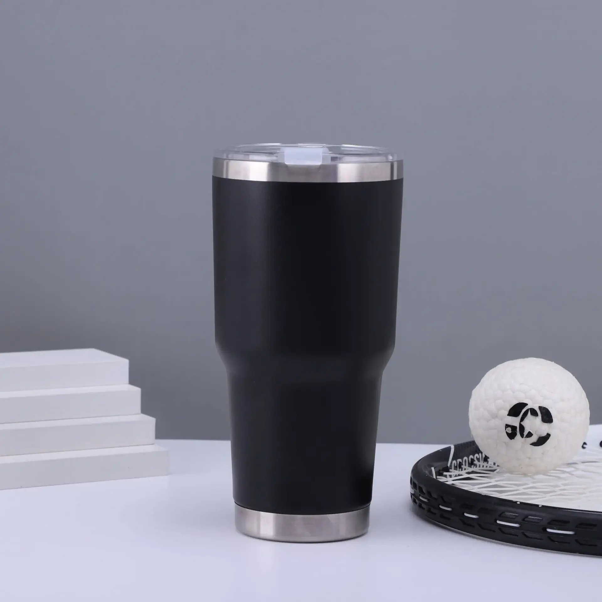 Garrafa térmica de aço inoxidável para água, carro, café, copo térmico, copo, caneca de café, 30oz Garrafa térmica de aço inoxidável para água, carro, café, copo térmico, copo, caneca de café, 30oz