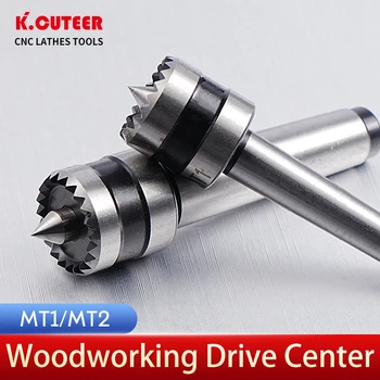 Centri rotanti per la lavorazione del legno MT1 MT2/MT1 Mandrino centrale per tornio multidente Utensili per la lavorazione dei metalli CNC per la lavorazione del legno