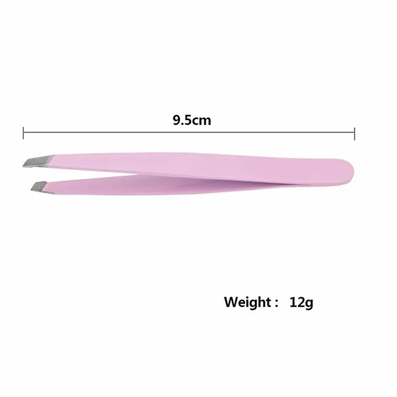 1PC Eyebrow Tweezer Stainless Steel Hair Removal Makeup Tool