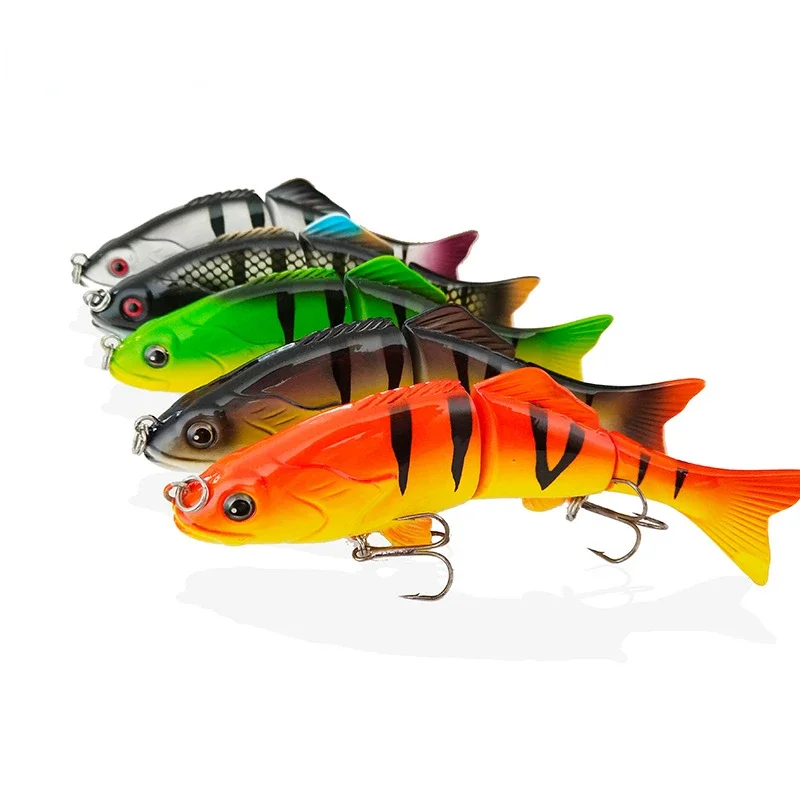 

Fishing Lures Saltwater Swim Bait Wobbler Fishing Tackle Swimbaits for Bass Artificial Bait Surface Multi Jointed 3 Segment