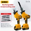 DEWALT  Brushless Reciprocating Saw  Wood/ Metal /Pipe/ Tree Cutting  Cordless Power Tools Electric  Household Woodworking Tools 1