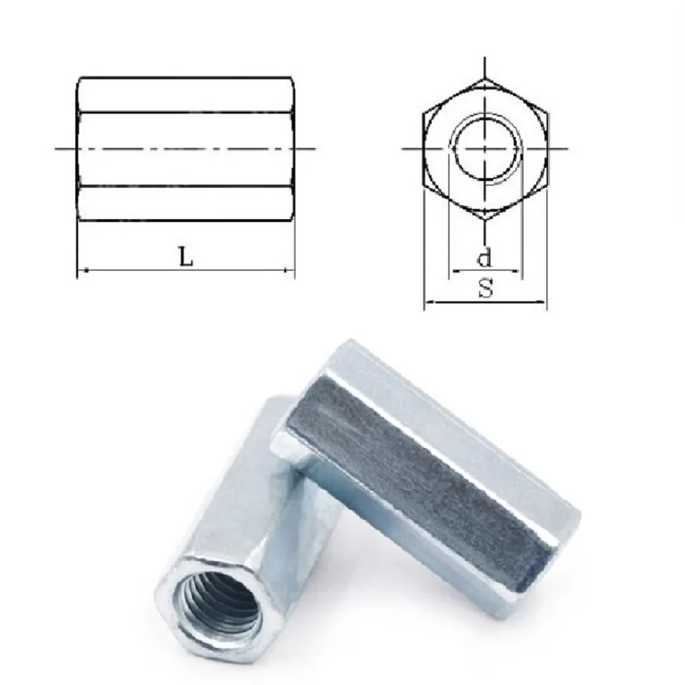 GatherTOOL 5/10 Pz UNF 1/4 5/16 3/8 7/16 304 A2-70 Standard In Acciaio Inox Filettatura Fine Dado Esagonale Dado Esagonale (Color : Yellow