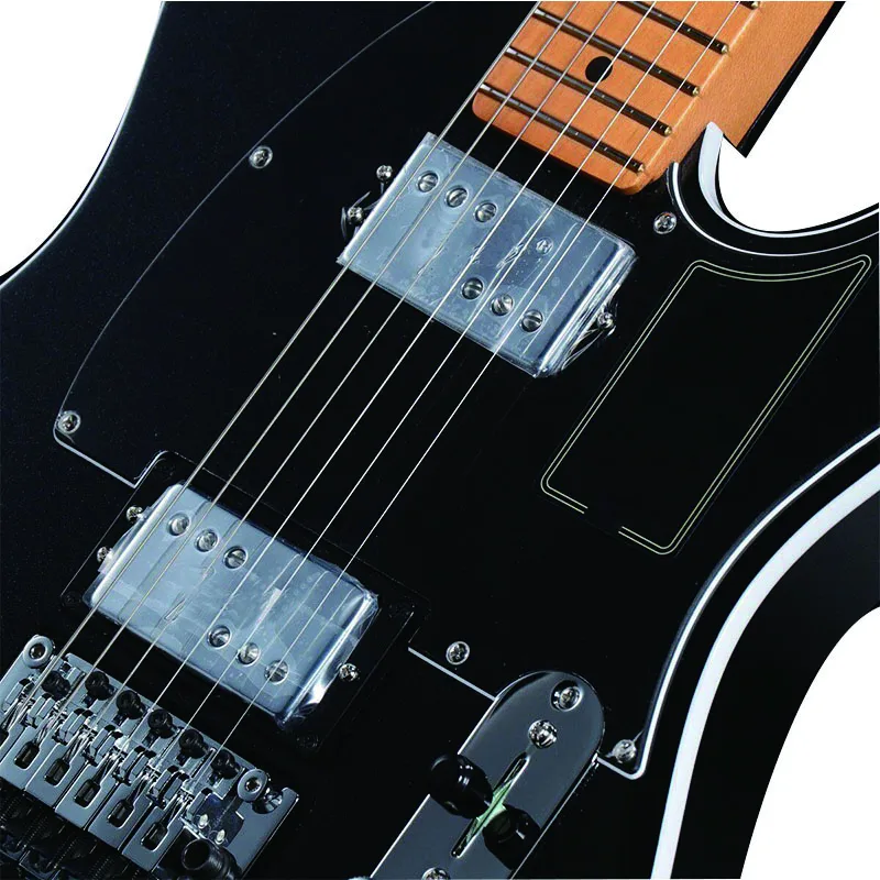 Guitar Accessories Ultra Luxe Tele Floyd Rose HH Maple Mystic Black 3.79k Guitar