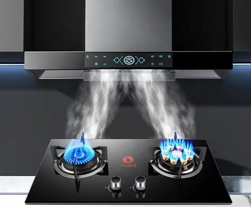Smart Extractor Hood Kitchen Range Hood Wall Mounted 42 Large Suction Top Suction Chimney Range Hoods 6
