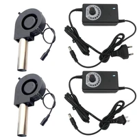 BBQ Air Blower Portable BBQ Fan Air Blower Handheld Barbecue Fan US/EU Plug 2