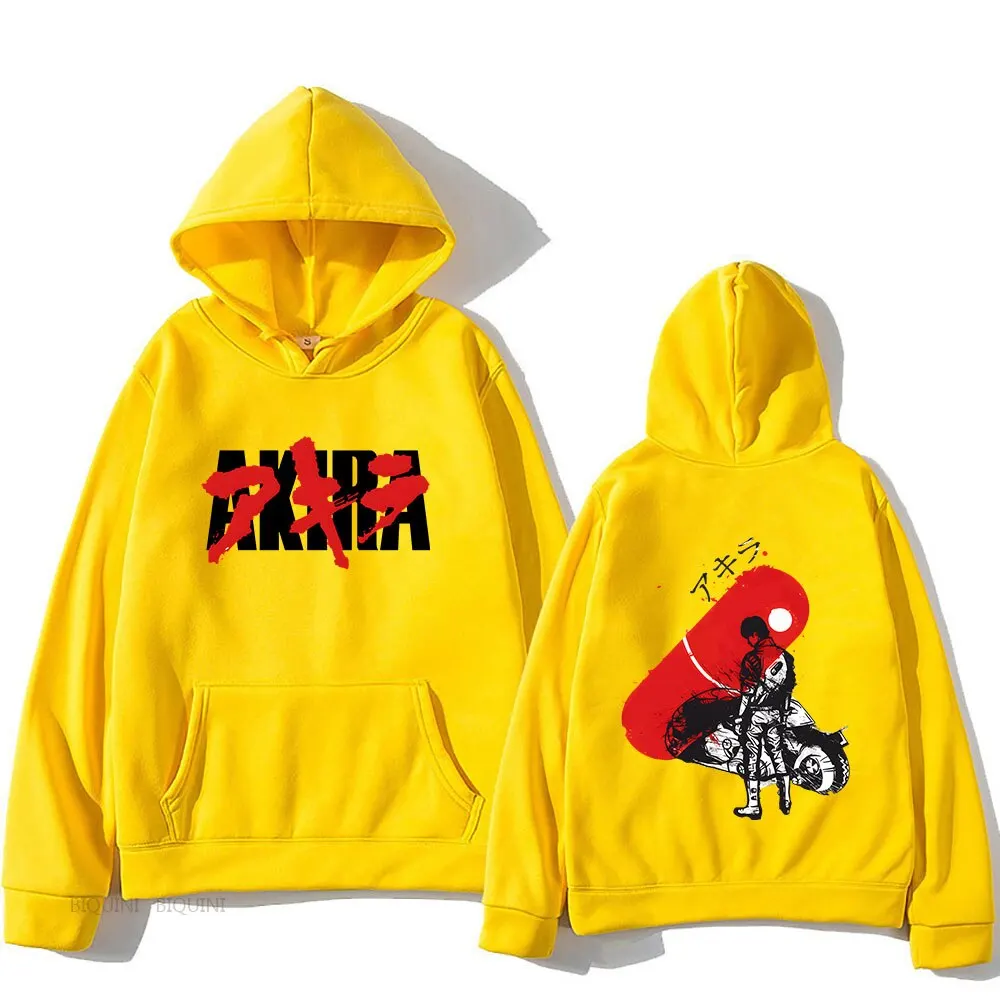 

Vintage Anime Akira Graphic Print Hoodie for boys Manga Kaneda Shotaro kids Sweatshirt Fashion Gothic Pullover Long Sleeve Top