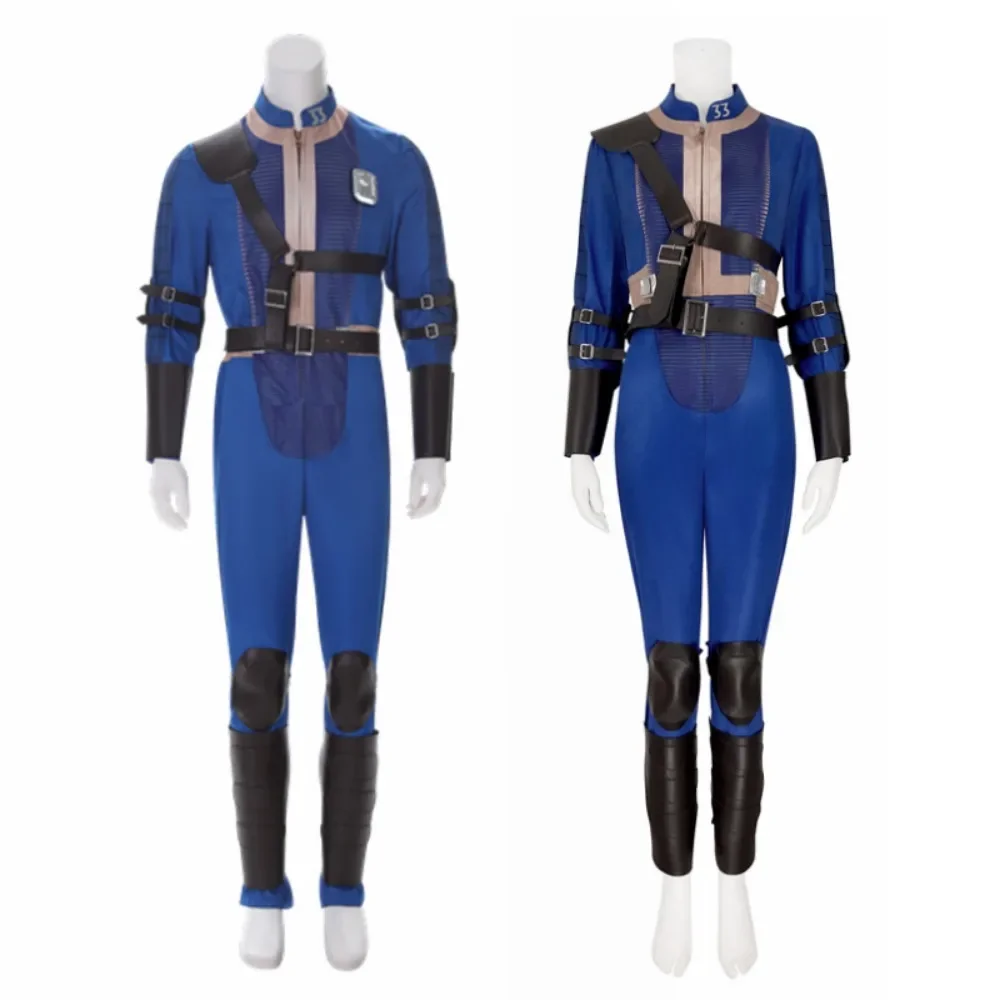 Game Radiation Cosplay Costume MacLean Cooper Disguise Full Sets Hero Jumpsuit for Kids Adult Halloween Carnival Party Roleplay