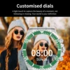 Smart Watch Man Aiweile AW12 High-End Luxury Smartwatch Fitness Tracker Sport Business Bluetooth Call for Xiomi IOS DIY Faces 5