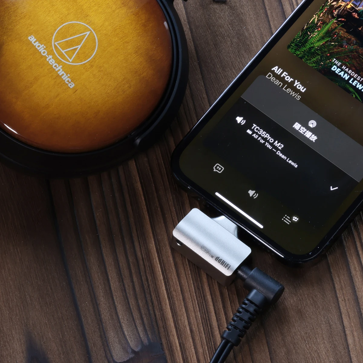 DD ddHiFi TC35Pro 2nd Gen Mountain2 (M2) Compact T-Shaped 3.5mm Stereo USB DAC Dongle Dedicated Chips DAC and Amplifier