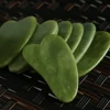 1PC Natural Jade Stone Gua Sha Board Massage Guasha Scraper Plate Face Beauty Health Massager Tools For Face Neck Back Skincare 2