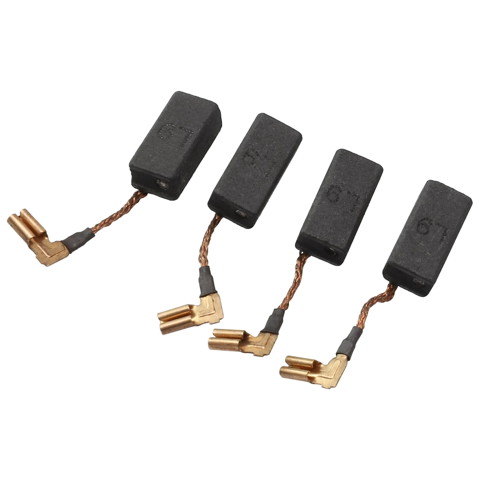 4pcs Carbon Motor Brush Replacement For DWE4011 4.5