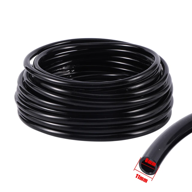 10m 20m 30m 8/11mm Hose 3/8 Inch Drip Pipe Garden Agriculture Greenhouse  Irrigation Watering Tubing Water Hose Reels - Garden Hoses - AliExpress