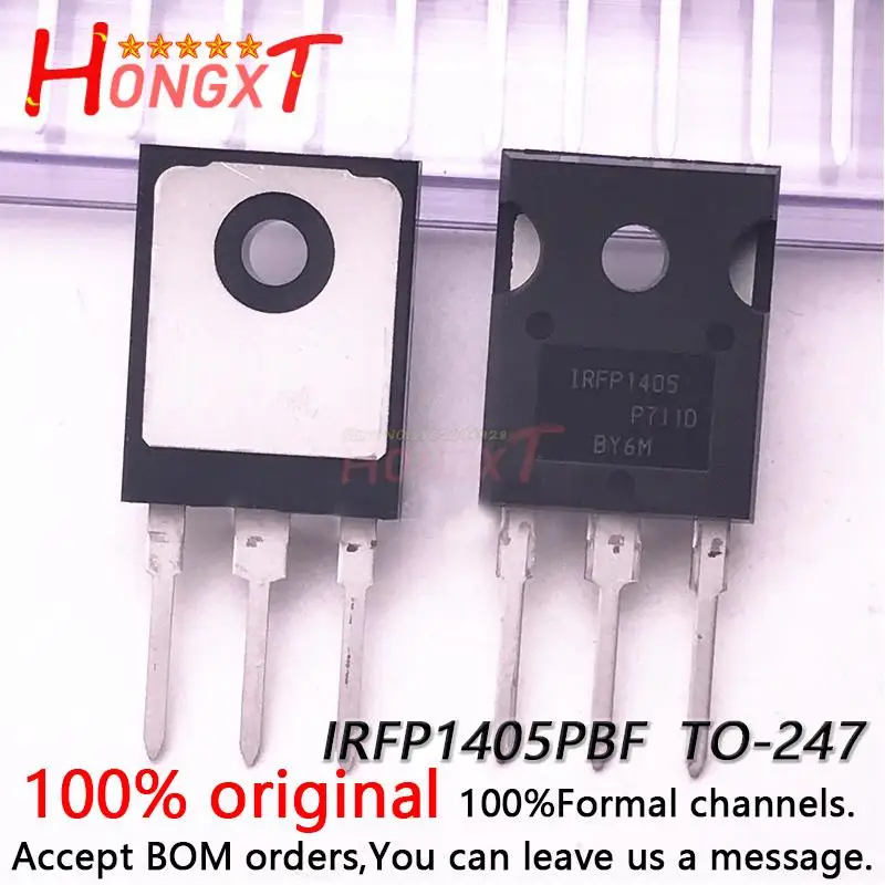 

5PCS 100% NEW Original IRFP1405 IRFP1405PBF package TO247N channel FET.