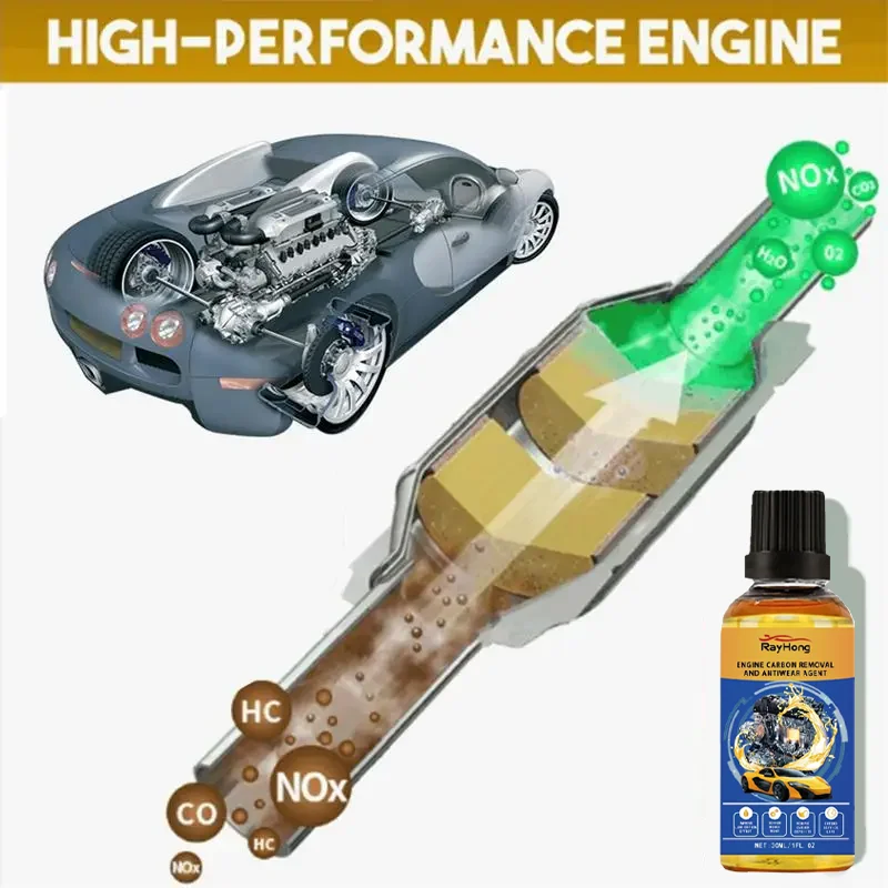 30 ML Car Catalytic Converter Cleaner – Engine Carbon Deposit Remover 2