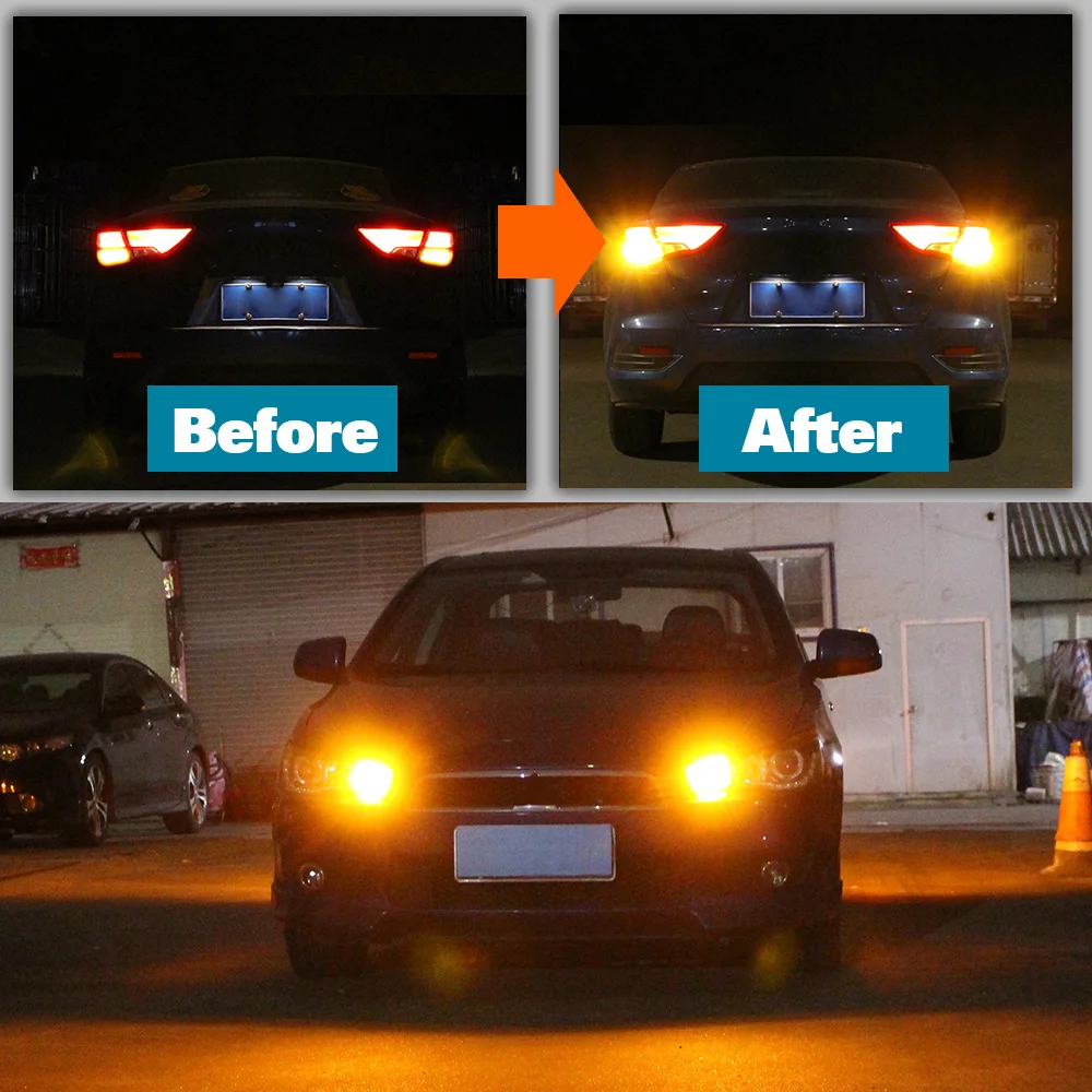  õ Canbus LED , ̾  V93 V97  ƿ  ׷ RVR i-MiEV, WY21W T20 7440A, 2 