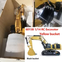 1/14 Hydraulic RC Excavator Metal Model 6015B Complete Oversize Heavy Machine Brushless Motor Radio Cars Adults Toys TH20437 1