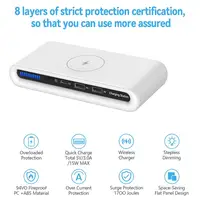 4 In 1 USB Type C Hub 15W Wireless Charger Multi-port QC3.0 Fast Charging LED Indicator For iPhone Huawei Xiaomi Samsung Headset - Image 6