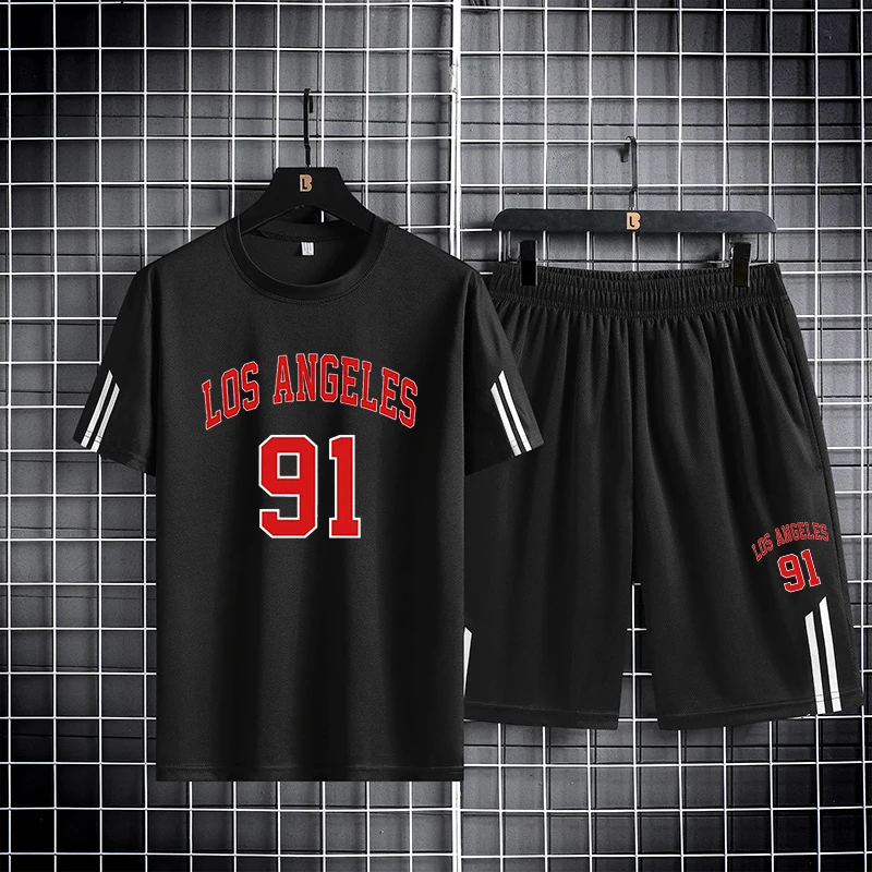 طقم كرة سلة صيفي للرجال والنساء رقيق وجيد التهوية...