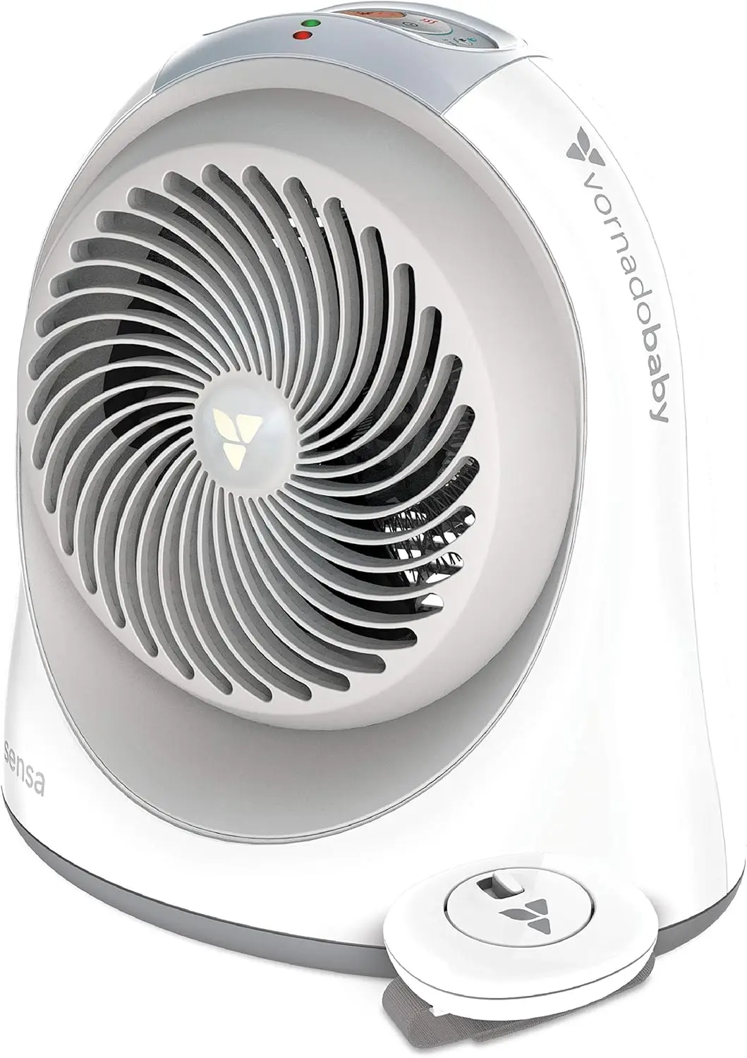 Nursery Space Heater, 1200W with Adjustable Thermostat, Electric Heater for Baby with Locking Controls, Tipover Protection, Safe