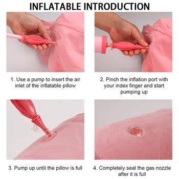 Insertable Dildo Inflatable Sofa Cushion Flocking Sexual Swing Love Pillow Erotic Position Assistance Furniture Couple Sex Games 6