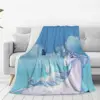 Have You Seen Others Like Me The Last Unicorn Blankets Flannel Lightweight Sofa Throw Blankets For Couch Travel Throws Bedspread 2