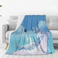 Have You Seen Others Like Me The Last Unicorn Blankets Flannel Lightweight Sofa Throw Blankets For Couch Travel Throws Bedspread 2