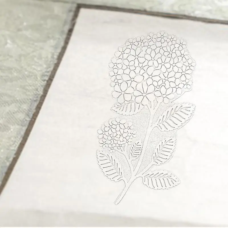 Wooden Stamps For Kids Vintage Wood Scrapbook Seal 3pcs Retro Plant Floral Seal Clear Pattern Stamps For Stationery Handbook