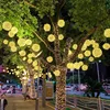 Christmas Festoon Rattan Ball LED Light Ramadan Outdoor Hanging Lamp Fairy String Light for Holiday Wedding Party Decoration 3