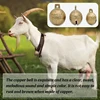 1Pc Sheep Pet Dog Copper Bells Animal Identification Feeding Device Farm Livestock Grazing Bells Pet Supplies 3