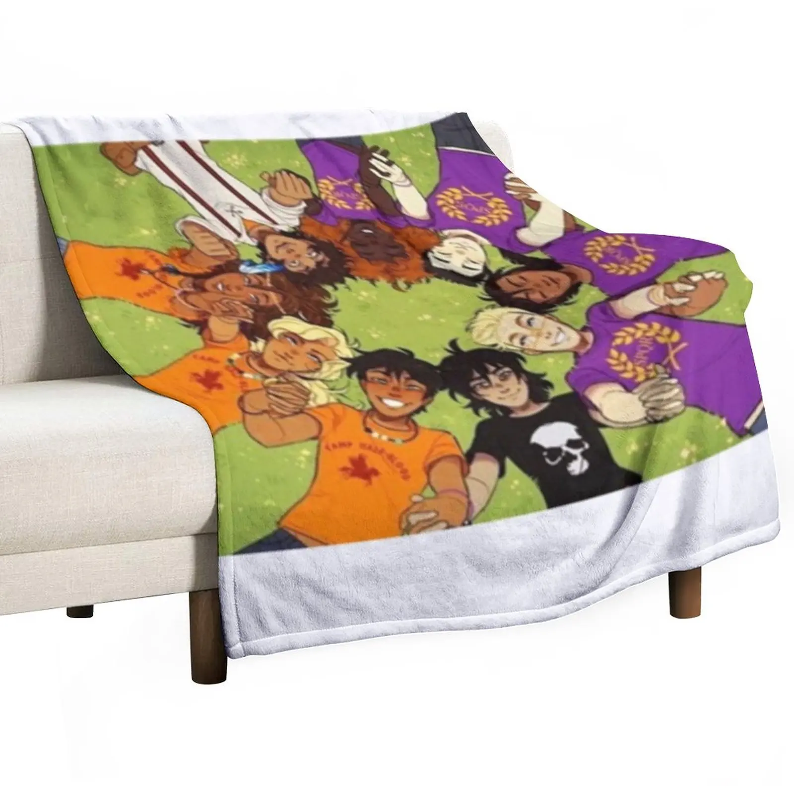 

Heroes Of Olympus Throw Blanket Bed Fashionable Blanket Large Blanket