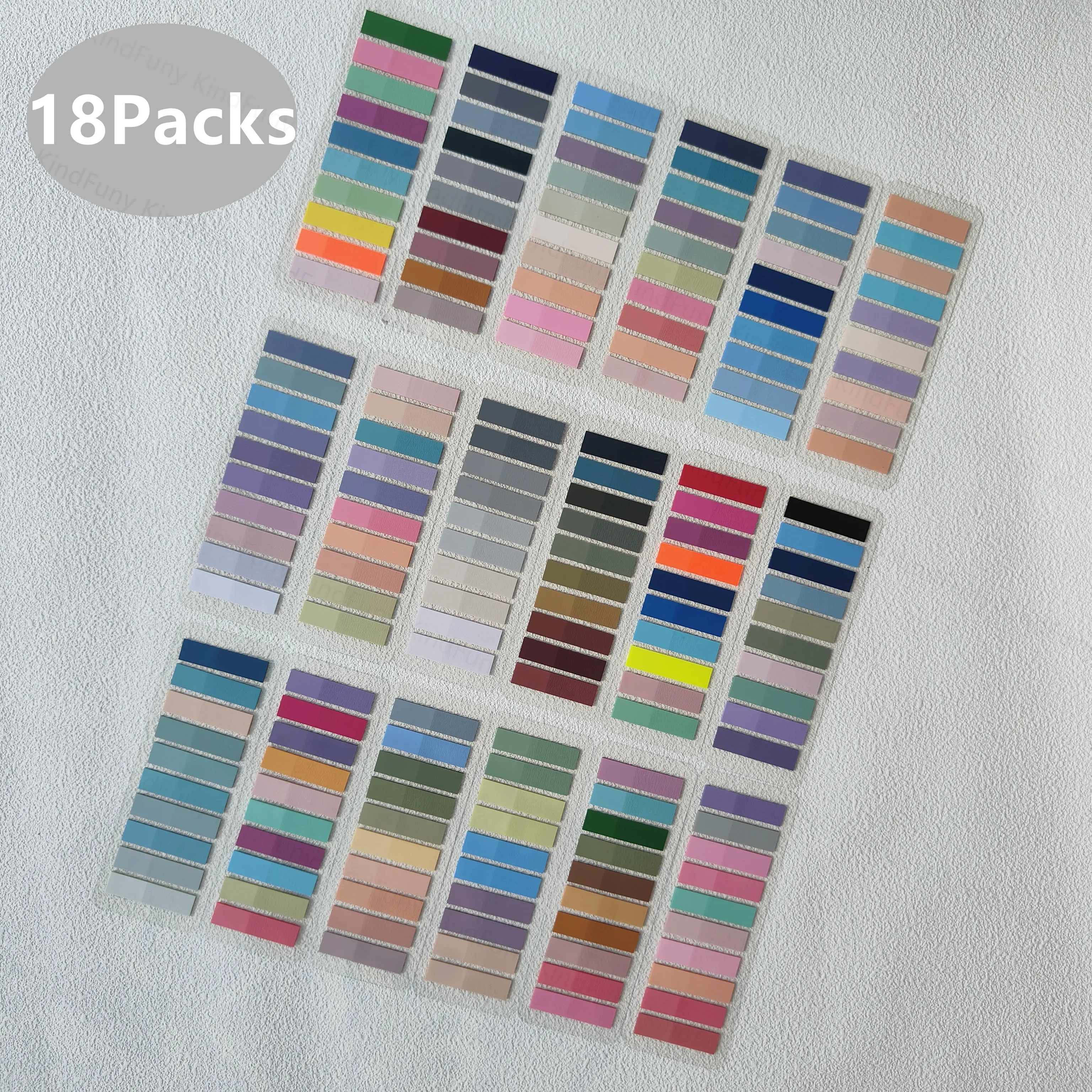 Index Tabs Self Adhesive Page Markers Transparent Waterproof Sticky Notes Classify Files Flags Planner 3600Pc