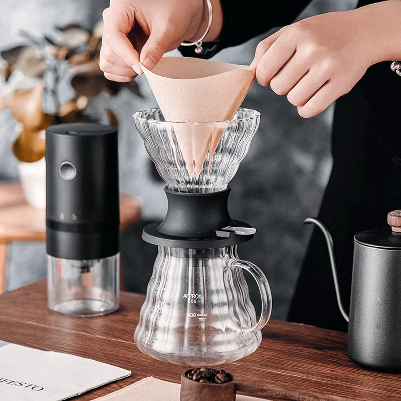 Bincoo Cold Brew Coffee Pot Set Drip Filter Ecocoffee Iced Tools Barista  Hand-made Glass Coffee Maker Household Pour over Kettle - AliExpress