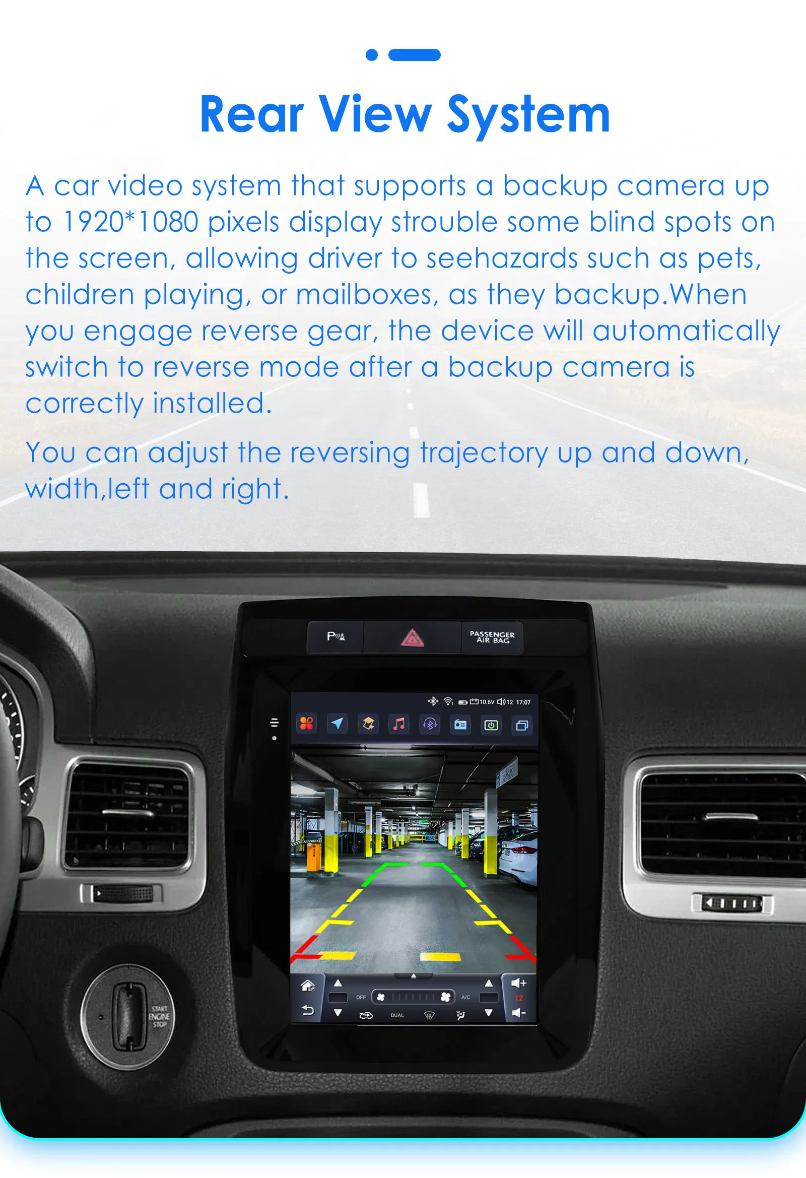 Hizpo 9,7 "Android 14 AUTO Auto Radio CarPlay Für Volkswagen VW Touareg 2011-2017 Multimedia Player GPS Stereo 8 core WIFI RDS – Detail 38