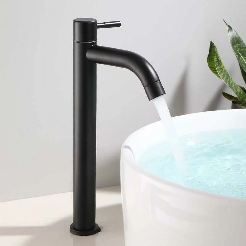 

Multi Size Basin Faucet Single Cold Water Faucet Sink Faucet Kitchen Bathroom Household Filter Impurities Prevention Pollution