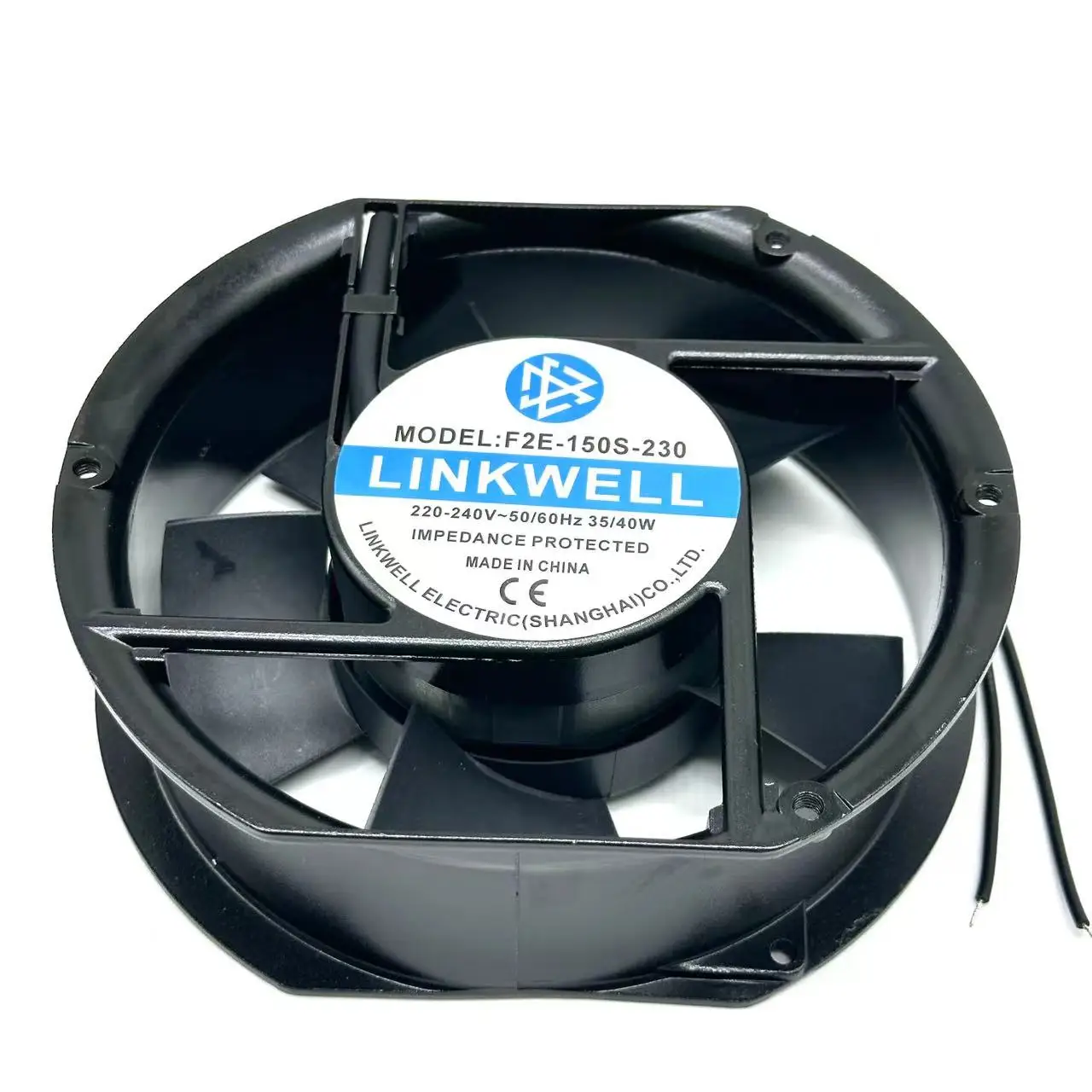 Linkwell F2e150s230 ac 220 35 40w Ventilador de Refrigeração do Servidor de Fios