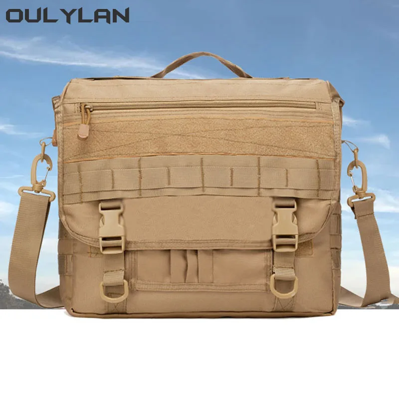 

Outdoor Casual Military Fan Bags Men's Shoulder Bags Camouflage Computer Bags Multi-functional Tactical Backpacks Handbag