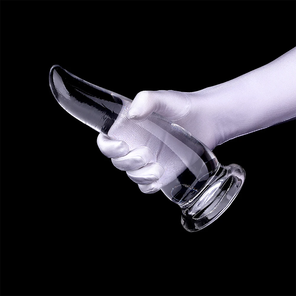 New Transparent But Anal Plug Vaginal Masturbation Stick Prostate Massager Butt Plug Sex Shop Products Intimate Toys For Women