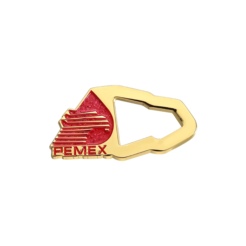 Mexican-Inspired Eagle Hat Clip Enamel Pin - Metal Accessory Badge Gift