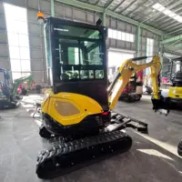 Free delivery EPA excavator 2.5-ton Kubota engine excavator crawler excavator farm mini bagging machine 2-ton mini excavator for