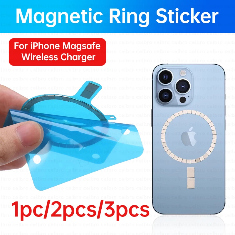 Magnetic Ring Sticker For Magsafe for iPhone 15 14 13 Pro Max Car
